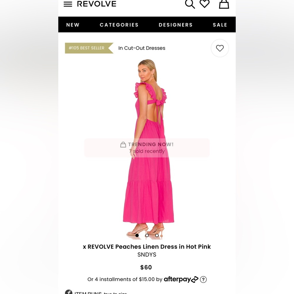 REVOLVE Pink Halter Maxi Dress for Weddings